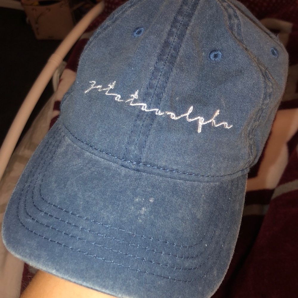 zeta tau alpha denim hat